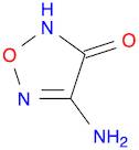 1,2,5-Oxadiazol-3(2H)-one,4-amino-(9CI)