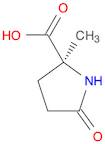 L-Proline, 2-methyl-5-oxo- (9CI)