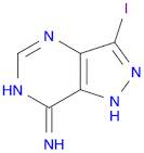 1H-Pyrazolo[4,3-d]pyriMidin-7-aMine, 3-iodo-