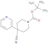 tert-Butyl 4-Cyano-4-(pyridin-3-yl)piperidine-1-carboxylate