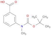 3-((tert-Butoxycarbonyl)(methyl)amino)benzoic acid