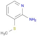 2-Pyridinamine,3-(methylthio)-(9CI)