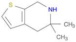 Thieno[2,3-c]pyridine, 4,5,6,7-tetrahydro-5,5-dimethyl- (9CI)