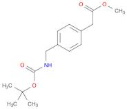 TERT-BUTYL 4-((METHOXYCARBONYL)METHYL)BENZYLCARBAMATE