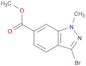 Methyl 3-bromo-1-methylindazole-6-carboxylate