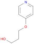 1-Propanol,3-(4-pyridinyloxy)-(9CI)