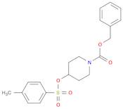 4-(Toluene-4-sulfonyloxy)-piperidine-1-carboxylic acid benzyl ester