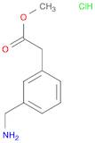 Methyl 2-(3-(aminomethyl)phenyl)-acetate hydrochloride