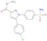 METHYL 1-[4-(AMINOSULFONYL)PHENYL]-5-(4-CHLOROPHENYL)-1H-PYRAZOLE-3-CARBOXYLATE