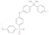 Poly[oxy-1,4-phenylenesulfonyl-1,4-phenyleneoxy-1,4-phenylene(1-methylethylidene)-1,4-phenylene]