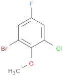 1-Bromo-3-Chloro-5-fluoro-2-methoxybenzene