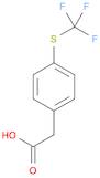 Benzeneacetic acid, 4-[(trifluoromethyl)thio]-