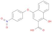 1-Hydroxy-4-(4-nitrophenoxy)-2-naphthoic acid