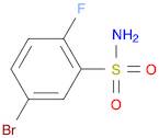 5-BROMO-2-FLUOROBENZENESULFONAMIDE