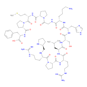 PYR-ARG-PRO-ARG-LEU-SER-HIS-LYS-GLY-PRO-MET-PRO-PHE-OH