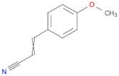 2-Propenenitrile, 3-(4-methoxyphenyl)-