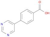 4-(Pyrimidin-5-yl)benzoic acid