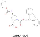 (2S,4R)-4-Alloc-amino-1-Fmoc-pyrrolidine-2-carboxylic acid