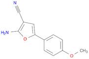 2-AMINO-5-(4-METHOXY-PHENYL)-FURAN-3-CARBONITRILE