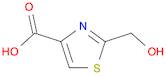 4-Thiazolecarboxylic acid, 2-(hydroxymethyl)- (9CI)