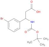 3-(3-BROMO-PHENYL)-3-TERT-BUTOXYCARBONYLAMINO-PROPIONIC ACID