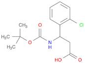 3-BOC-AMINO-3-(2'-CHLOROPHENYL)PROPIONIC ACID