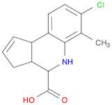 7-CHLORO-6-METHYL-3A,4,5,9B-TETRAHYDRO-3H-CYCLOPENTA[C]QUINOLINE-4-CARBOXYLIC ACID