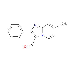 7-METHYL-2-PHENYL-IMIDAZO[1,2-A]PYRIDINE-3-CARBALDEHYDE