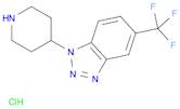 1-PIPERIDIN-4-YL-5-(TRIFLUOROMETHYL)-1H-1,2,3-BENZOTRIAZOLE HYDROCHLORIDE