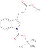 3-(2-METHOXYCARBONYL-ETHYL)-INDOLE-1-CARBOXYLIC ACID TERT-BUTYL ESTER