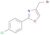 4-BROMOMETHYL-2-(4-CHLORO-PHENYL)-OXAZOLE