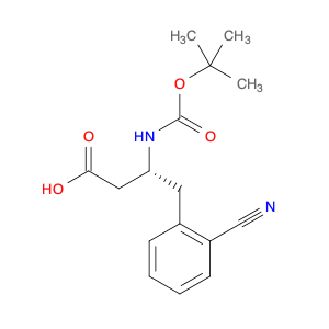 BOC-(R)-3-AMINO-4-(2-CYANO-PHENYL)-BUTYRIC ACID