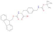 FMOC-D-4-AMINOMETHYLPHENYLALANINE(BOC)