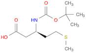 Pentanoic acid, 3-[[(1,1-dimethylethoxy)carbonyl]amino]-5-(methylthio)-,(3R)-