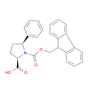 (2R,5S)-FMOC-5-PHENYL-PYRROLIDINE-2-CARBOXYLIC ACID