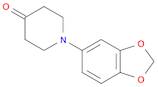 1-(1,3-BENZODIOXOL-5-YL)PIPERIDIN-4-ONE