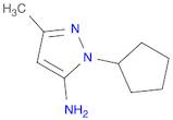 2-CYCLOPENTYL-5-METHYL-2H-PYRAZOL-3-YLAMINE