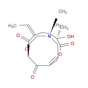 (1R,4Z,6R,7R)-4-Ethylidene-7-hydroxy-6,7,14-trimethyl-2,9-dioxa-14-azabicyclo[9.5.1]heptadec-11-en…