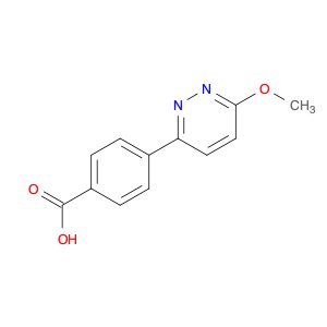 4-(6-Methoxypyridazin-3-yl)benzoic acid