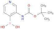 3-TERT-BUTOXYCARBONYLAMINO-PYRIDIN-4-YL-BORONIC ACID