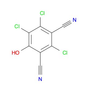 2,4,5-Trichloro-6-hydroxybenzene-1,3-dicarbonitrile