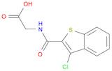 2-(3-Chlorobenzo[b]thiophene-2-carboxamido)acetic acid