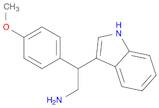 2-(1H-Indol-3-yl)-2-(4-methoxyphenyl)ethanamine