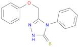 5-PHENOXYMETHYL-4-PHENYL-4H-[1,2,4]TRIAZOLE-3-THIOL