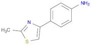 4-(2-METHYL-1,3-THIAZOL-4-YL)ANILINE