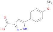 5-(4-METHOXYPHENYL)-1H-PYRAZOLE-3-CARBOXYLIC ACID