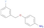 4-[(3-fluorophenyl)methoxy]aniline