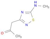 1-(5-METHYLAMINO-[1,2,4]THIADIAZOL-3-YL)-PROPAN-2-ONE