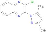 2-Chloro-3-(3,5-dimethyl-1H-pyrazol-1-yl)quinoxaline