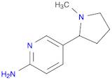 5-(1-Methyl-pyrrolidin-2-yl)-pyridin-2-ylamine